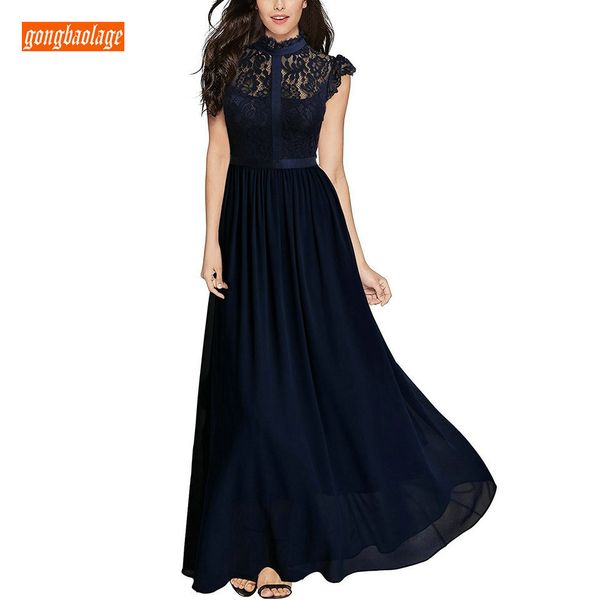 fashion dark navy long evening gowns 2019 new black party formal dresses o-neck chiffon lace a-line slim fit green evening dress, White;black
fashion dark navy long evening gowns 2019 new black party formal dresses o-neck chiffon lace a-line slim fit green evening dress, White;black