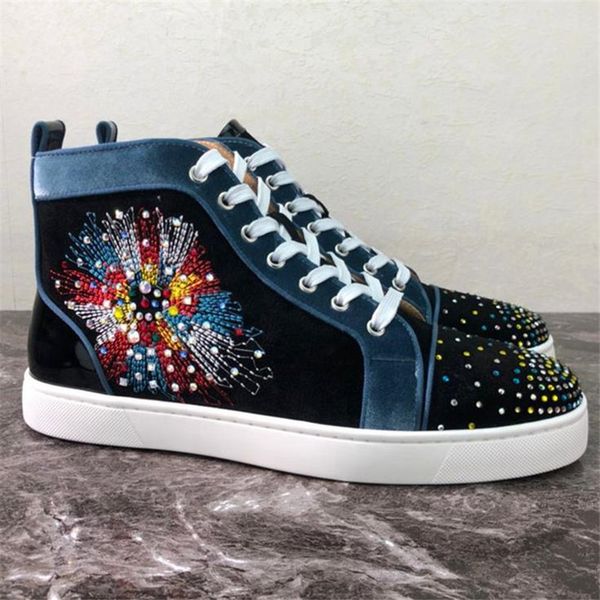2020 global super classic design luxury men and women casual shoes red bottom spikes fashion insider sneakers ing, Black
2020 global super classic design luxury men and women casual shoes red bottom spikes fashion insider sneakers ing, Black