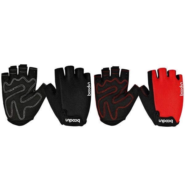 half finger cycling riding anti-skid wear-resistant mittens men women fitness bicycle short gloves, Black
half finger cycling riding anti-skid wear-resistant mittens men women fitness bicycle short gloves, Black