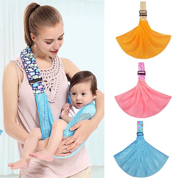 baby sling carrier ring wrap adjustable breathable mesh soft nursing pouch infant new design
baby sling carrier ring wrap adjustable breathable mesh soft nursing pouch infant new design