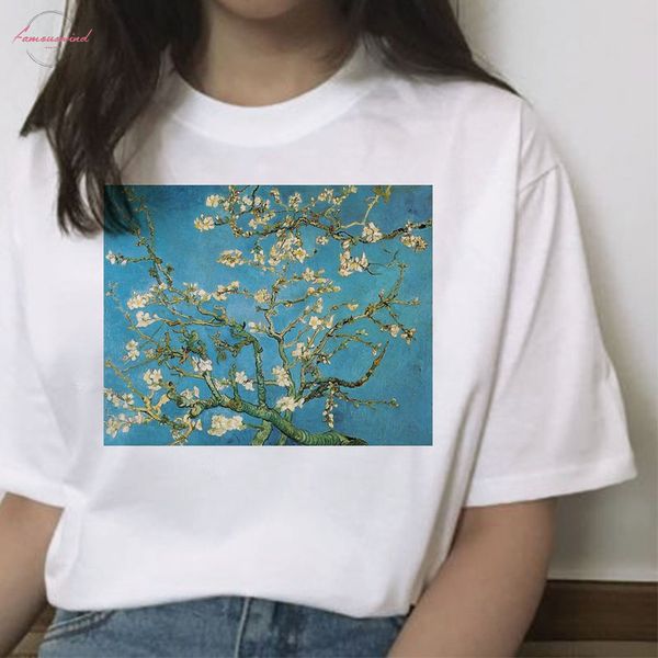 van gogh art oil print t shirt women femme ulzzang tshirt 90s graphic female aesthetic shirts harajuku grunge t shirt tee, White
van gogh art oil print t shirt women femme ulzzang tshirt 90s graphic female aesthetic shirts harajuku grunge t shirt tee, White