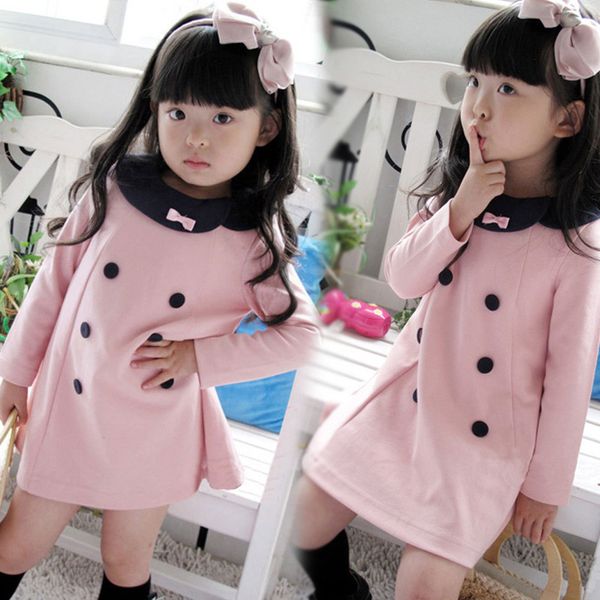 2019 clothing new spring and autumn girls double-breasted children princess girl dress y190522, White
2019 clothing new spring and autumn girls double-breasted children princess girl dress y190522, White