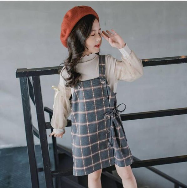 boutique kids clothing sets 2020 fall girl suits cotton and plaid dresses 2 pcs sets cute princess clothes, White
boutique kids clothing sets 2020 fall girl suits cotton and plaid dresses 2 pcs sets cute princess clothes, White