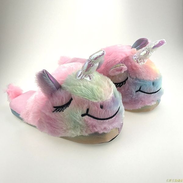plush unicorn slippers women 2019 girls anti-slip indoor home slippers unicornshoes bedroom fluffty warm winter soft grown, Black
plush unicorn slippers women 2019 girls anti-slip indoor home slippers unicornshoes bedroom fluffty warm winter soft grown, Black