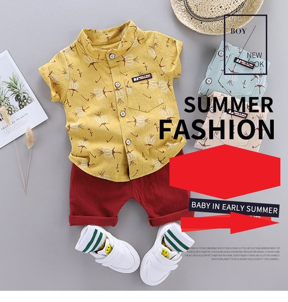 children's clothing for 1-4 years old children's summer two-piece suit boy suit cotton children's short-sleeved shirt suit 10, White
children's clothing for 1-4 years old children's summer two-piece suit boy suit cotton children's short-sleeved shirt suit 10, White