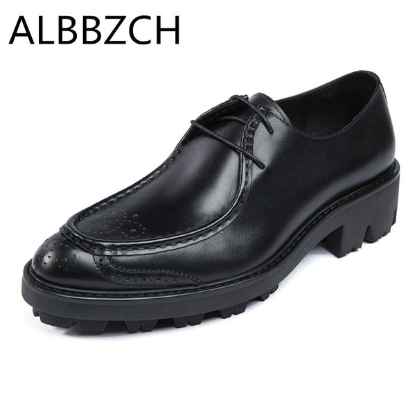 new mens oxofrd fashion carving thick soles genuine leather wedding dress shoes men daily work shoes quality career office, Black
new mens oxofrd fashion carving thick soles genuine leather wedding dress shoes men daily work shoes quality career office, Black