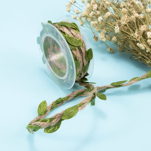 1pc 2m green natural twine fabric artificial leaves twine string diy garlands home party wedding flower decor
1pc 2m green natural twine fabric artificial leaves twine string diy garlands home party wedding flower decor