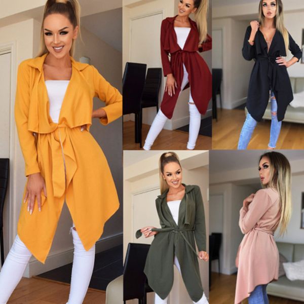 women long sleeve casual cardigan outwear coat jacket solid color irregular lapel jacket warm comfortable windbreaker hh88, Tan;black
women long sleeve casual cardigan outwear coat jacket solid color irregular lapel jacket warm comfortable windbreaker hh88, Tan;black