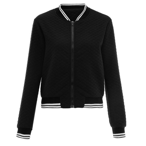 women's jackets outerwear coats designer veste femme zipper cool leisure black diamond lattices fashion sweater women's wear short, Black;brown
women's jackets outerwear coats designer veste femme zipper cool leisure black diamond lattices fashion sweater women's wear short, Black;brown