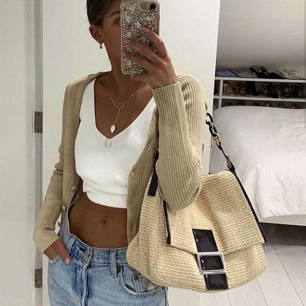 2020 new fashion straw woven handbag ladies large capacity travel shopping bag women single shoulder messenger bag
2020 new fashion straw woven handbag ladies large capacity travel shopping bag women single shoulder messenger bag