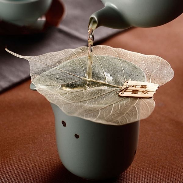 1pcs bodhi leaf tea filter creative net kong futea accessory chinese tea set teapot tea cup strainers
1pcs bodhi leaf tea filter creative net kong futea accessory chinese tea set teapot tea cup strainers
