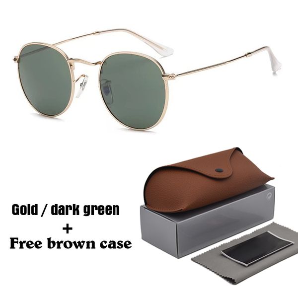 13 Colors Classic Round Sunglasses for Men women Brand Designer Unisex sun glasses Eyewear Male Oculos with brwon cases and box
13 Colors Classic Round Sunglasses for Men women Brand Designer Unisex sun glasses Eyewear Male Oculos with brwon cases and box