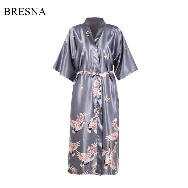 animal print elegant grey half sleeve long stain robes women sleepwear mid- calf length faux silk cardigan robe with belt, Black;red
animal print elegant grey half sleeve long stain robes women sleepwear mid- calf length faux silk cardigan robe with belt, Black;red
