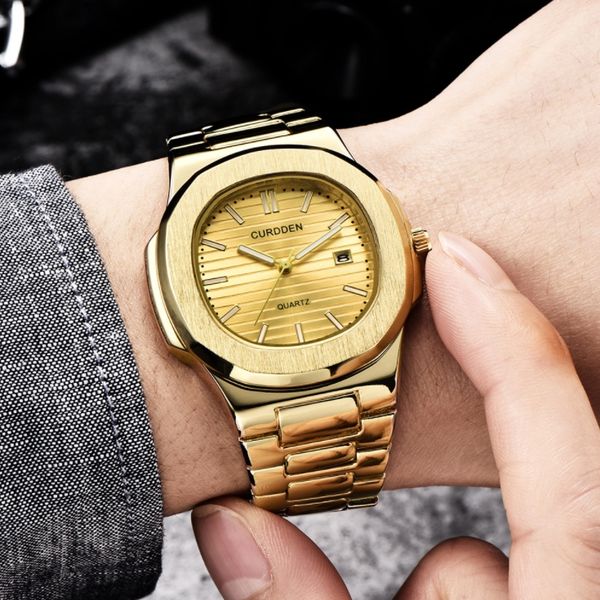 men's new fashion luxury curdden brand watch men's alloy strap quartz movement watch wholesale fashion gold calendar watches, Slivery;brown
men's new fashion luxury curdden brand watch men's alloy strap quartz movement watch wholesale fashion gold calendar watches, Slivery;brown