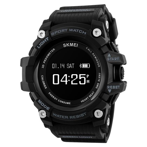 skmei bluetooth smart watches men heart rate sport watch men fitness pedometer calorie waterproof digital wristwatches 1188, Slivery;brown
skmei bluetooth smart watches men heart rate sport watch men fitness pedometer calorie waterproof digital wristwatches 1188, Slivery;brown