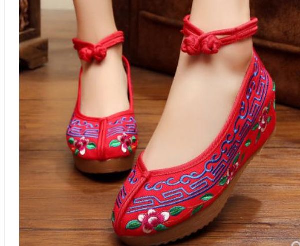 2020 women's shoes in spring and autumn with new style slope heel round head mother grandma's cloth shoes@7127, Black
2020 women's shoes in spring and autumn with new style slope heel round head mother grandma's cloth shoes@7127, Black