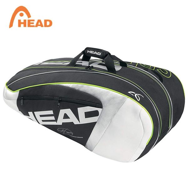 original head tennis rackets bag max for 9 tennis rackets professional male sports backpack large with djokovic signature
original head tennis rackets bag max for 9 tennis rackets professional male sports backpack large with djokovic signature