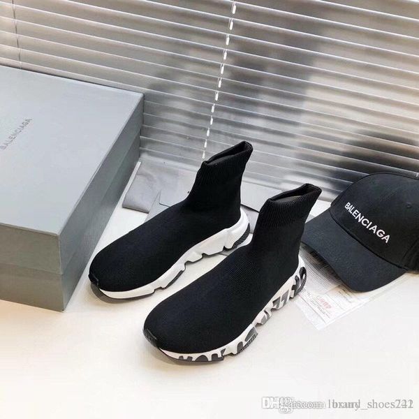 size 35-45 with original box of r luxury casual shoes, fashion knitted stretch socks boots, pure black and white sole speed clear
size 35-45 with original box of r luxury casual shoes, fashion knitted stretch socks boots, pure black and white sole speed clear