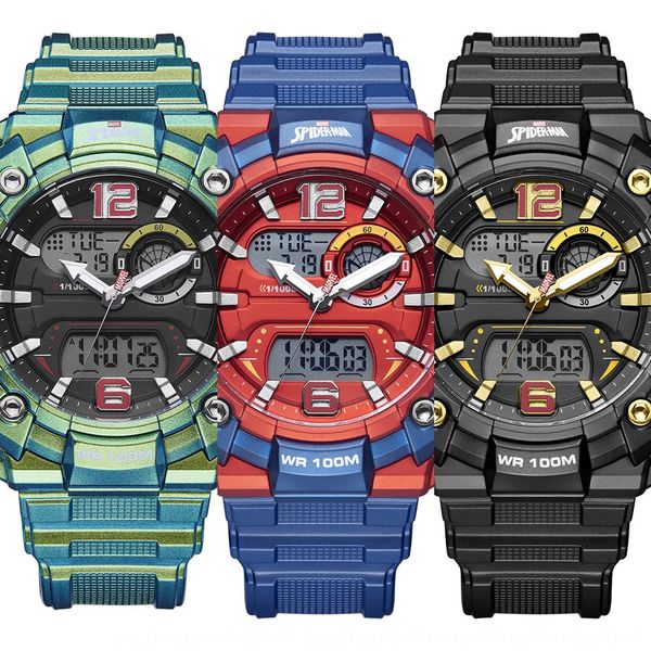 marvel spider-man electronic 100 m waterproof men's sports watch fashion personalized electronic watch 598, Blue
marvel spider-man electronic 100 m waterproof men's sports watch fashion personalized electronic watch 598, Blue