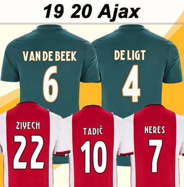 19 20 ajax soccer jerseys 10 tadic 22 ziyech 7 neres football shirt 9 huntelaar #25 dolberg 34 nouri mens football uniform, Black;yellow
19 20 ajax soccer jerseys 10 tadic 22 ziyech 7 neres football shirt 9 huntelaar #25 dolberg 34 nouri mens football uniform, Black;yellow