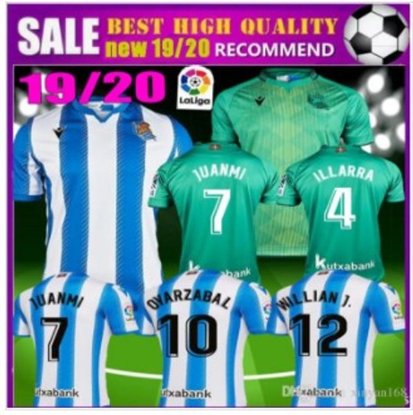 new 19 20 Real Sociedad home soccer jerseys 2019 2020 jersey away camisetas Oyarzabal Juanmi Willian J. Zubeldia Illarra football shirts
new 19 20 Real Sociedad home soccer jerseys 2019 2020 jersey away camisetas Oyarzabal Juanmi Willian J. Zubeldia Illarra football shirts
