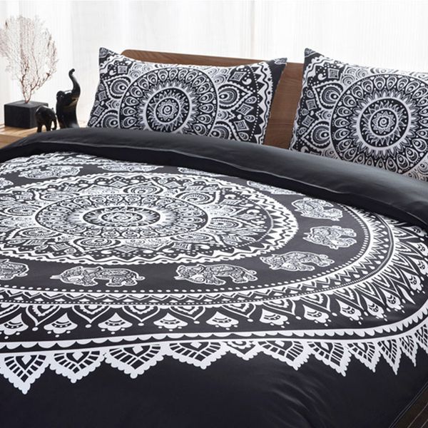 giantex 3 pcs bohemian style elephant print bedding set pillowcase duvet cover set size home textile
giantex 3 pcs bohemian style elephant print bedding set pillowcase duvet cover set size home textile