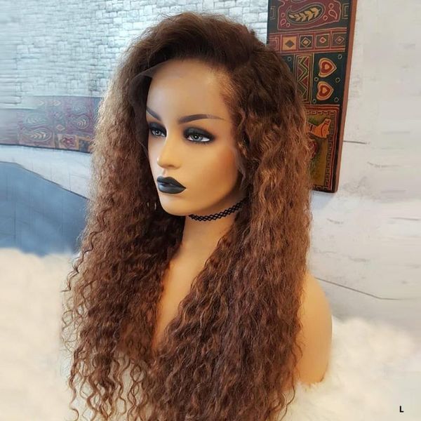 colored ombre t4/27 curly lace front human hair wigs for black women 13*4 remy brazilian 130% pre plucked bleached sassoon bob, Black;brown
colored ombre t4/27 curly lace front human hair wigs for black women 13*4 remy brazilian 130% pre plucked bleached sassoon bob, Black;brown