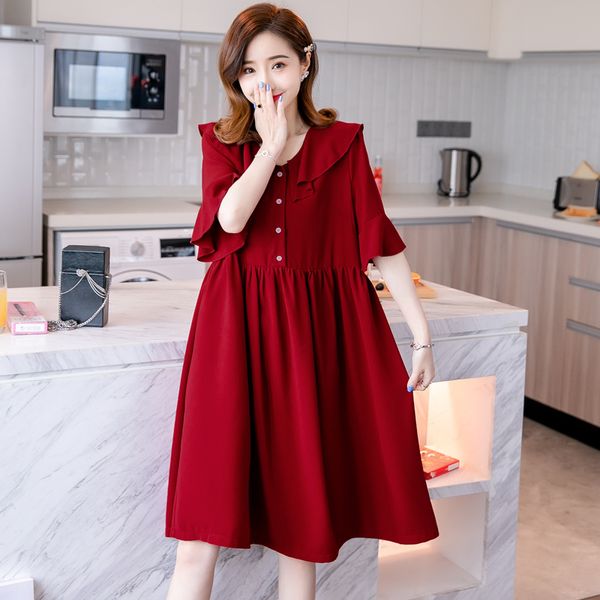 607# maternity clothes nursing dress summer a line dress for pregnant women pregnancy clothes breastfeeding, White
607# maternity clothes nursing dress summer a line dress for pregnant women pregnancy clothes breastfeeding, White