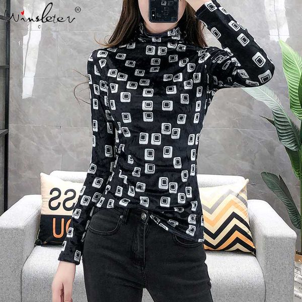 women's t-shirt spring summer european clothes fashion print plaid women pleuche ropa mujer bottoming shirt tees 2021 t06223, White
women's t-shirt spring summer european clothes fashion print plaid women pleuche ropa mujer bottoming shirt tees 2021 t06223, White