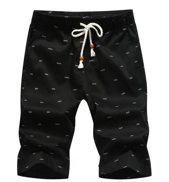 summer shorts men knee length breathable large size beach style new style fashion casual simple pants, Black
summer shorts men knee length breathable large size beach style new style fashion casual simple pants, Black