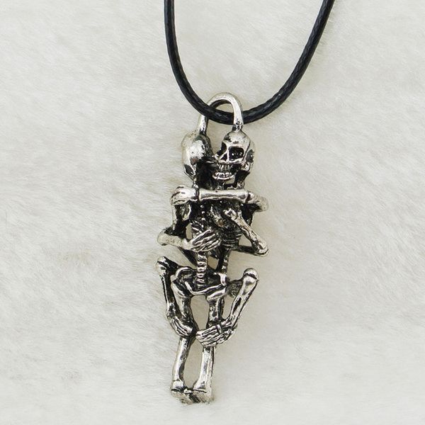 hugging skull shaped men necklaces fashion titanium steel necklace popular male collar jewelry hit decoration accessory, Silver
hugging skull shaped men necklaces fashion titanium steel necklace popular male collar jewelry hit decoration accessory, Silver