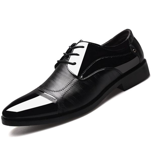 business oxford leather shoes men breathable rubber formal dress shoes male office wedding flats footwear mocassin homme -729, Black
business oxford leather shoes men breathable rubber formal dress shoes male office wedding flats footwear mocassin homme -729, Black