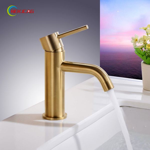 nekjcag golden polish basin bathroom faucet solid brass vessel sink tap deck mounted mixer tap and cold water
nekjcag golden polish basin bathroom faucet solid brass vessel sink tap deck mounted mixer tap and cold water