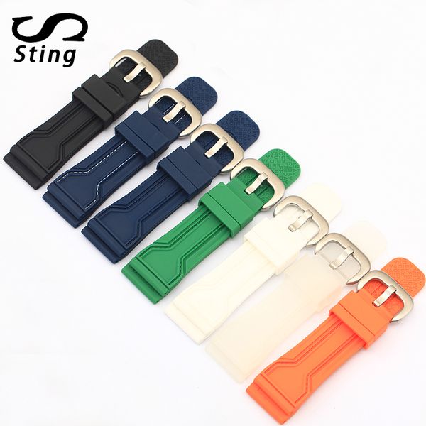 sting strap suitable for 7 fridays rubber watchband male 28mm silicone watch strap, Black;brown
sting strap suitable for 7 fridays rubber watchband male 28mm silicone watch strap, Black;brown