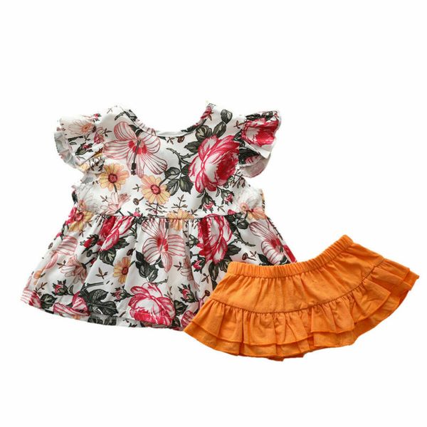 emmababy infant baby kids girl clothes floral mini shorts pants outfit set sunsuit 2pcs, White
emmababy infant baby kids girl clothes floral mini shorts pants outfit set sunsuit 2pcs, White