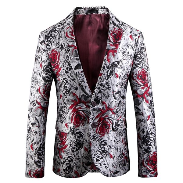 asian size2019 new luxury men's floral print prom performance suit clothing jacket suits slim fit party dress host dress tuxedo, White;black
asian size2019 new luxury men's floral print prom performance suit clothing jacket suits slim fit party dress host dress tuxedo, White;black