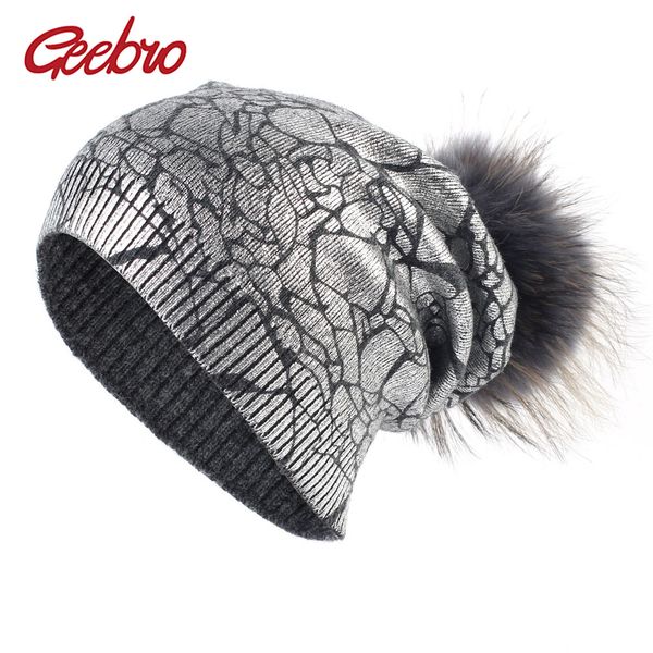 geebro women's metallic color beanie hat with pompom winter single layer knit cashmere hats slouchy beanies for femme skullies, Blue;gray
geebro women's metallic color beanie hat with pompom winter single layer knit cashmere hats slouchy beanies for femme skullies, Blue;gray