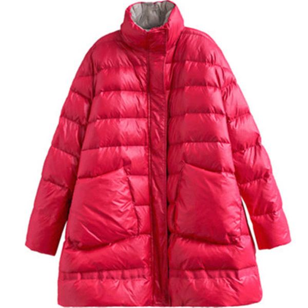 2019 winter jacket women 90% white duck down jacket female thick warm women winter long down coat breasted loose parkas, Black
2019 winter jacket women 90% white duck down jacket female thick warm women winter long down coat breasted loose parkas, Black