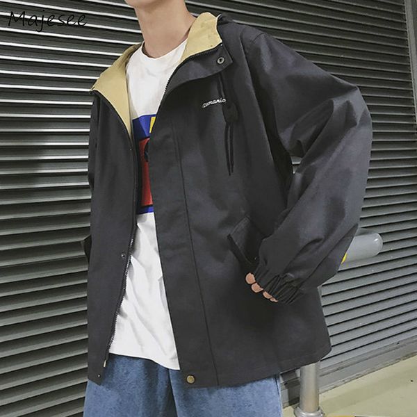 men jacket plus size hooded all match streetwear letter mens jackets and coats males fashionable stylish black coat casual chic, Black;brown
men jacket plus size hooded all match streetwear letter mens jackets and coats males fashionable stylish black coat casual chic, Black;brown