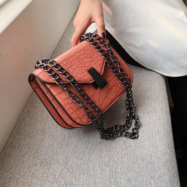 personality female bag 2020 chain shoulder bag chic shoulder small package
personality female bag 2020 chain shoulder bag chic shoulder small package