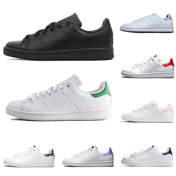 2019 High Quality Stan Smith Luxury Black White Leather Casual Shoes For Men Women Fashion Flats Designer Sneakers Original Sports Trainers
2019 High Quality Stan Smith Luxury Black White Leather Casual Shoes For Men Women Fashion Flats Designer Sneakers Original Sports Trainers