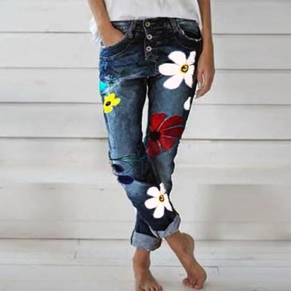 floral printed women denim pants jeans button high waist ladies denim trousers leggings fashion female jeans pants d30, Blue
floral printed women denim pants jeans button high waist ladies denim trousers leggings fashion female jeans pants d30, Blue