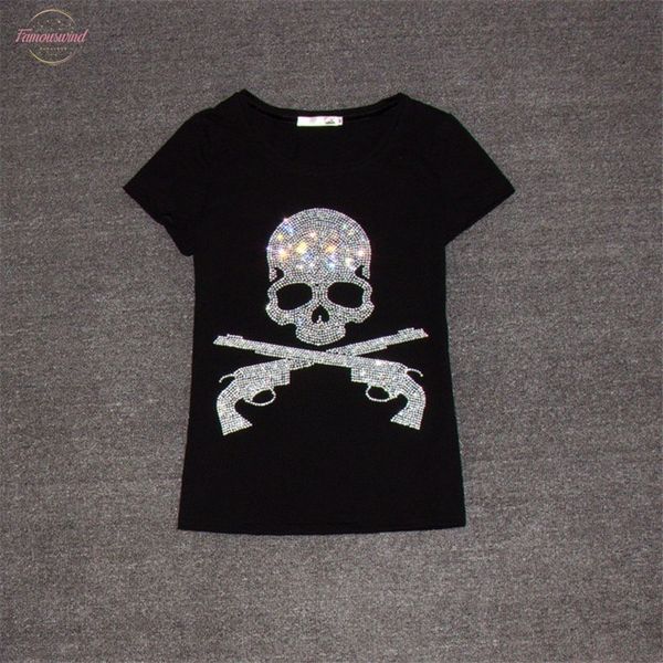 2020 harajuku t shirt skull diamonds summer t-shirt woman short sleeve women white black cotton tee tshirt t-shirts 62561
2020 harajuku t shirt skull diamonds summer t-shirt woman short sleeve women white black cotton tee tshirt t-shirts 62561