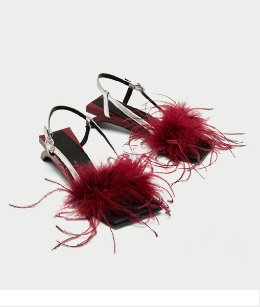 2018 feather gladiator sandals woman open toe strange heel shoes women party shoes size 34-41 fast shipping, Black
2018 feather gladiator sandals woman open toe strange heel shoes women party shoes size 34-41 fast shipping, Black
