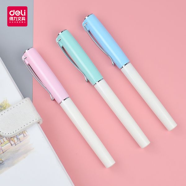 fountain pen office business and primary school students using plastic shell and it is portable 0.35-0.5mm writteen deli s161ef
fountain pen office business and primary school students using plastic shell and it is portable 0.35-0.5mm writteen deli s161ef