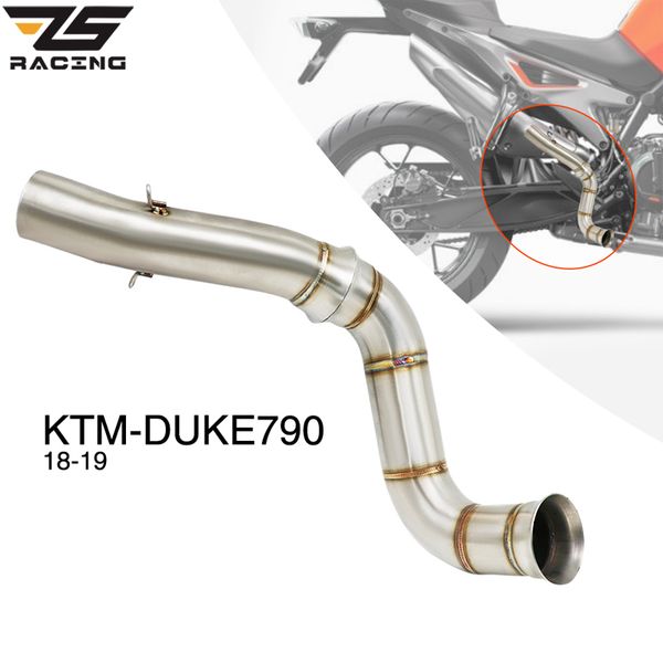 zs racing motorcycle exhaust middle pipe link pipe stainless steel connect for 790 duke790 2018-2019
zs racing motorcycle exhaust middle pipe link pipe stainless steel connect for 790 duke790 2018-2019
