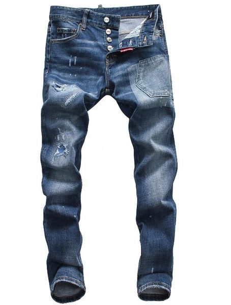 New d 2 jean men di tre ed ripped biker jean lim fit motorcycle biker denim hip hop de igner pant fa hion black men jean
New d 2 jean men di tre ed ripped biker jean lim fit motorcycle biker denim hip hop de igner pant fa hion black men jean