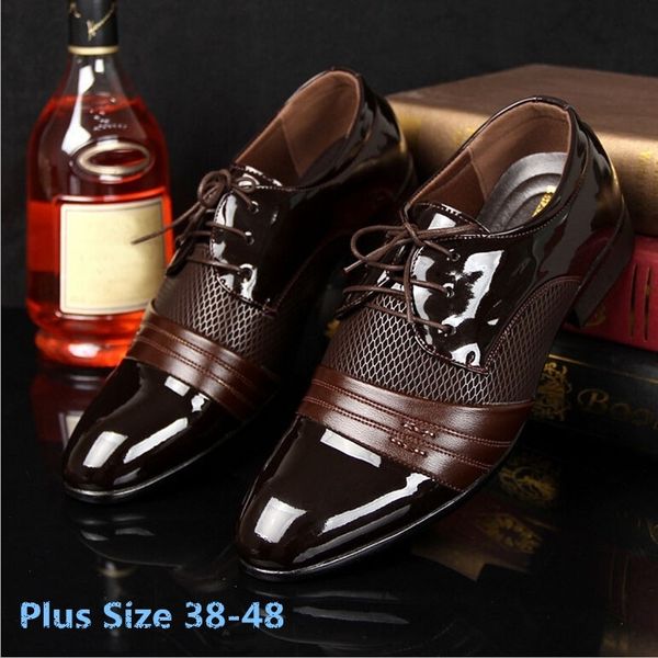 sycatree 2018 new arriva men's dress shoes handsome business shoes fashion casual oxford formal plus size (size 38-48, Black
sycatree 2018 new arriva men's dress shoes handsome business shoes fashion casual oxford formal plus size (size 38-48, Black