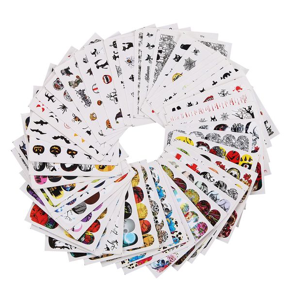2019 halloween 48 pcs mixed design diy nail art sticker set multi style cartoon nails art decoration nail sticker party #lr3, Black
2019 halloween 48 pcs mixed design diy nail art sticker set multi style cartoon nails art decoration nail sticker party #lr3, Black
