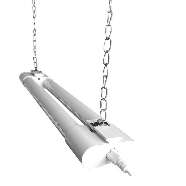 linkable led utility shop light, 4 5 ft, integrated fixture for garage, 36w 72w 45w 90w equivalent 250w, surface + suspension mount
linkable led utility shop light, 4 5 ft, integrated fixture for garage, 36w 72w 45w 90w equivalent 250w, surface + suspension mount